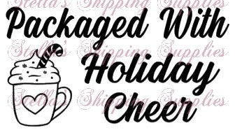 Holiday Cheer Thermal Stickers