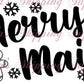 Merry Mail Thermal Stickers