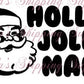 Holly Jolly Mail Thermal Stickers