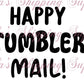 Tumbler Mail Thermal Stickers