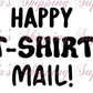 Shirt Mail Thermal Stickers