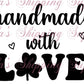 Handmade With Love Thermal Stickers