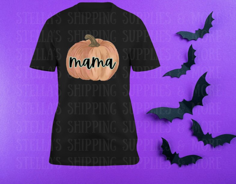 Mama Pumpkin DTF Transfer