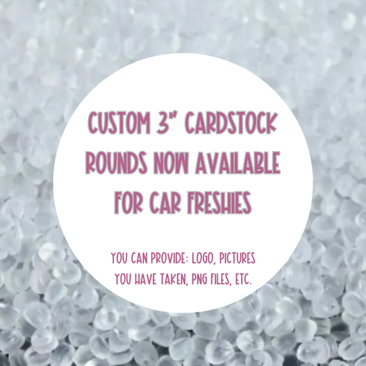 3'' Cardstock Round