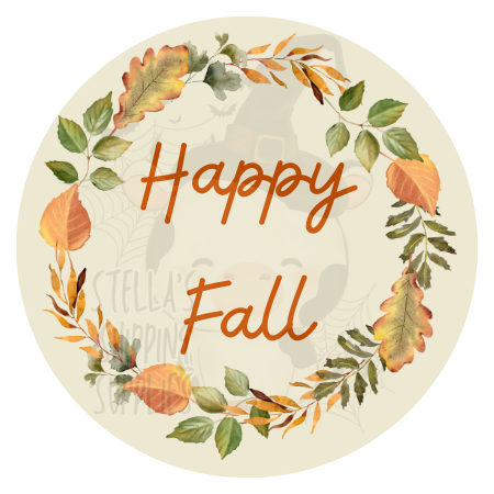 Happy Fall Stickers