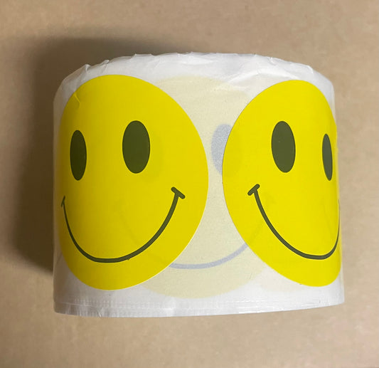 Yellow Smiley Stickers