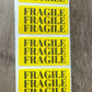 Fragile Thermal Stickers