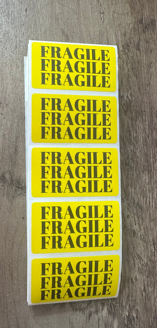 Fragile Thermal Stickers