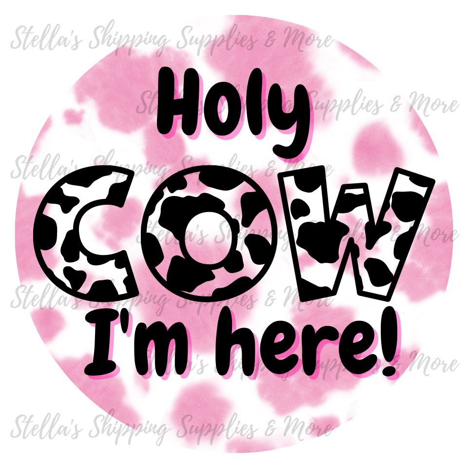 Holy Cow Stickers