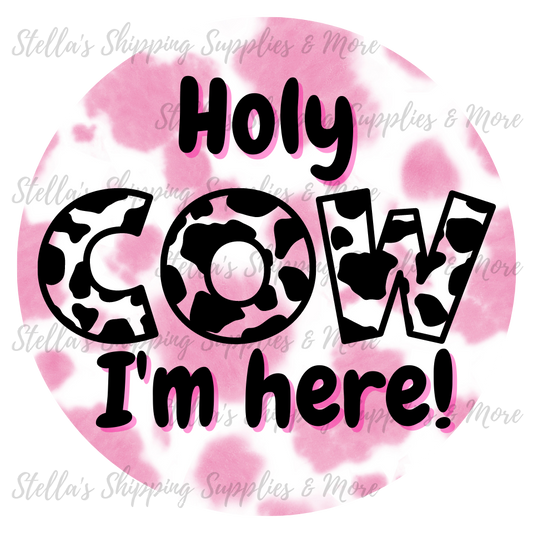 Holy Cow Stickers