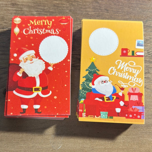 Christmas Scratch Off Cards