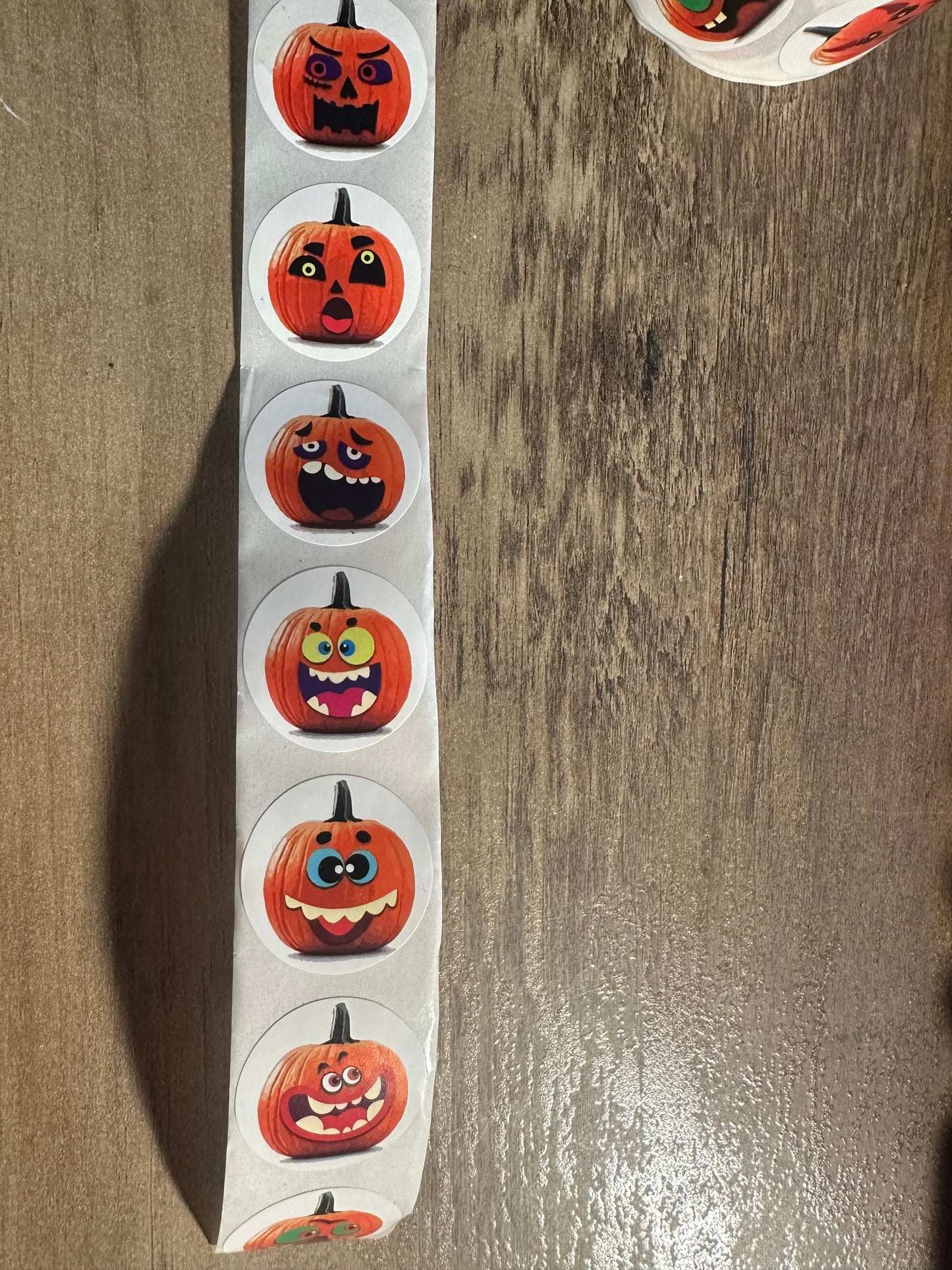 Assorted Jack O Lantern Stickers