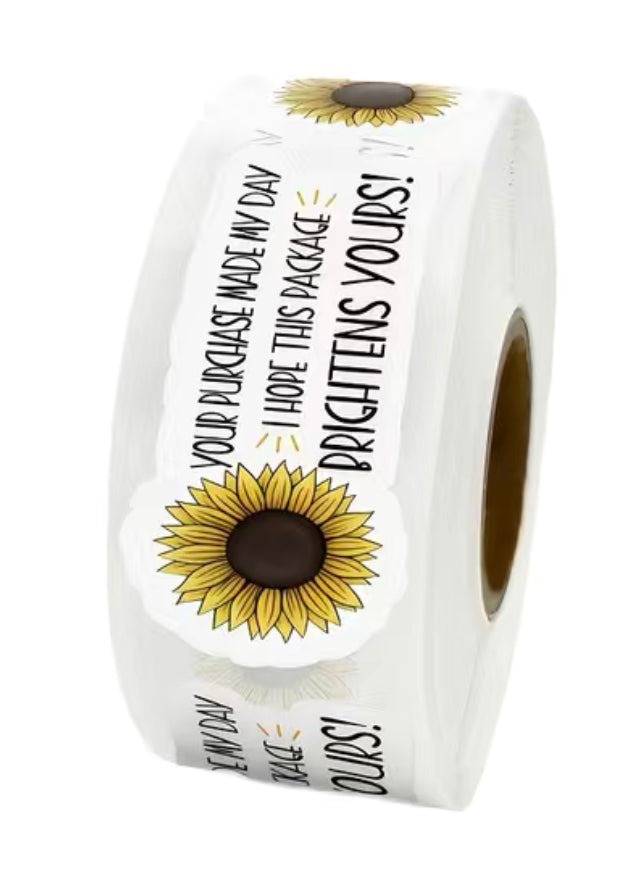 Sunflower Bright Stickers