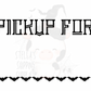Batty Pickup Thermal Stickers