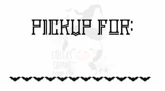 Batty Pickup Thermal Stickers