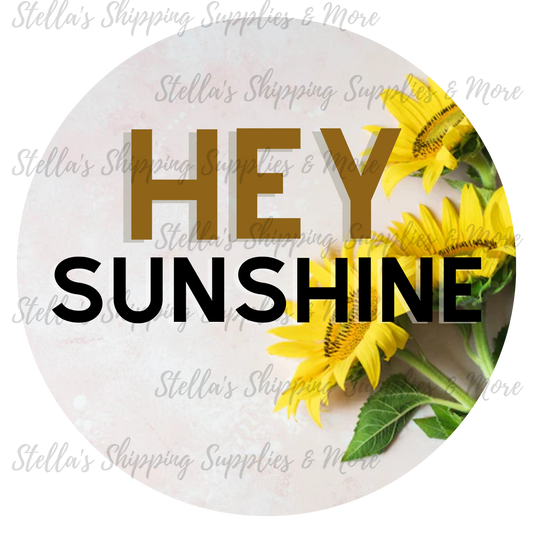 Hey Sunshine Stickers