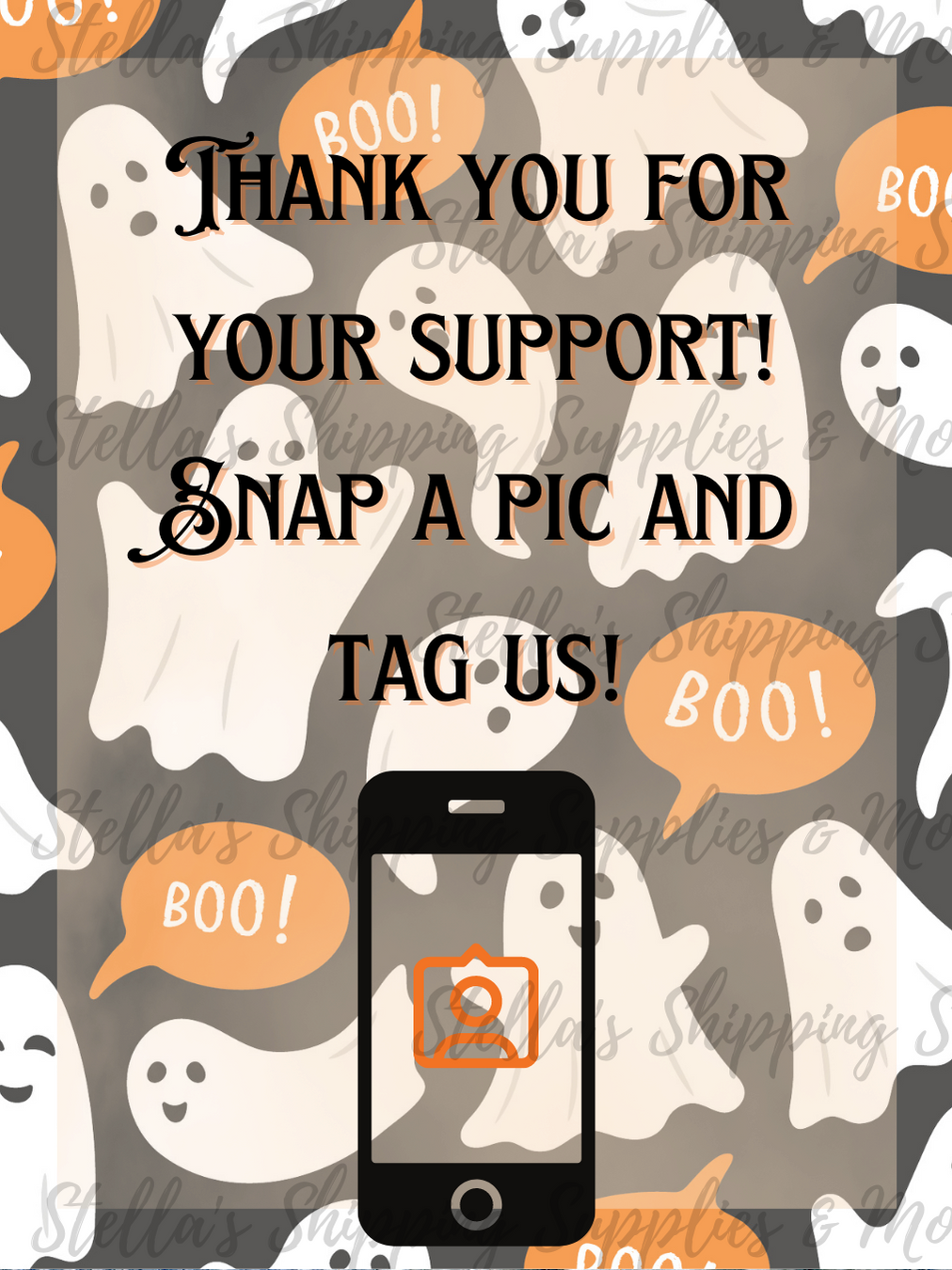 Ghost Snap A Pic Cards