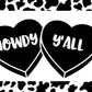 Howdy Y’all Thermal Stickers