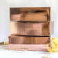 6x6x4 Rose Gold Box