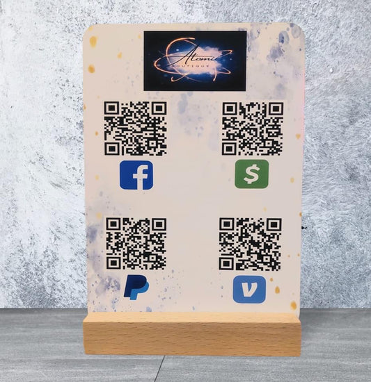 Custom QR Code Sign