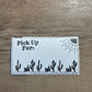 Cactus Local Pickup Thermal Stickers