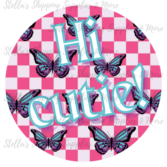 Hi Cutie Stickers