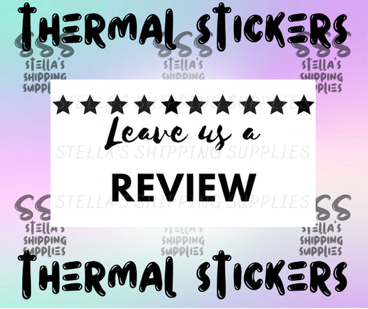 Review Thermal Stickers