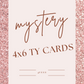 Mystery 4x6 TY Cards