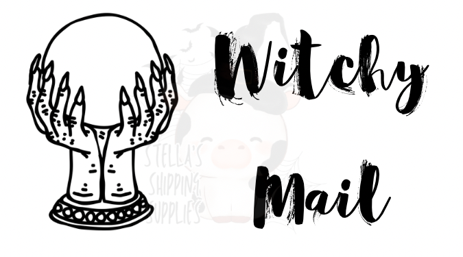 Witchy Mail Thermal Stickers