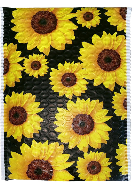 6x10 Sunflower Bubble Mailer