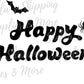 Happy Halloween Thermal Stickers