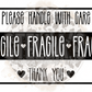 4x6 Fragile Thermal Sticker