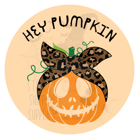 Hey Pumpkin Stickers