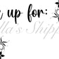 Floral Pickup Thermal Stickers