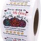 Leopard Pumpkin Stickers