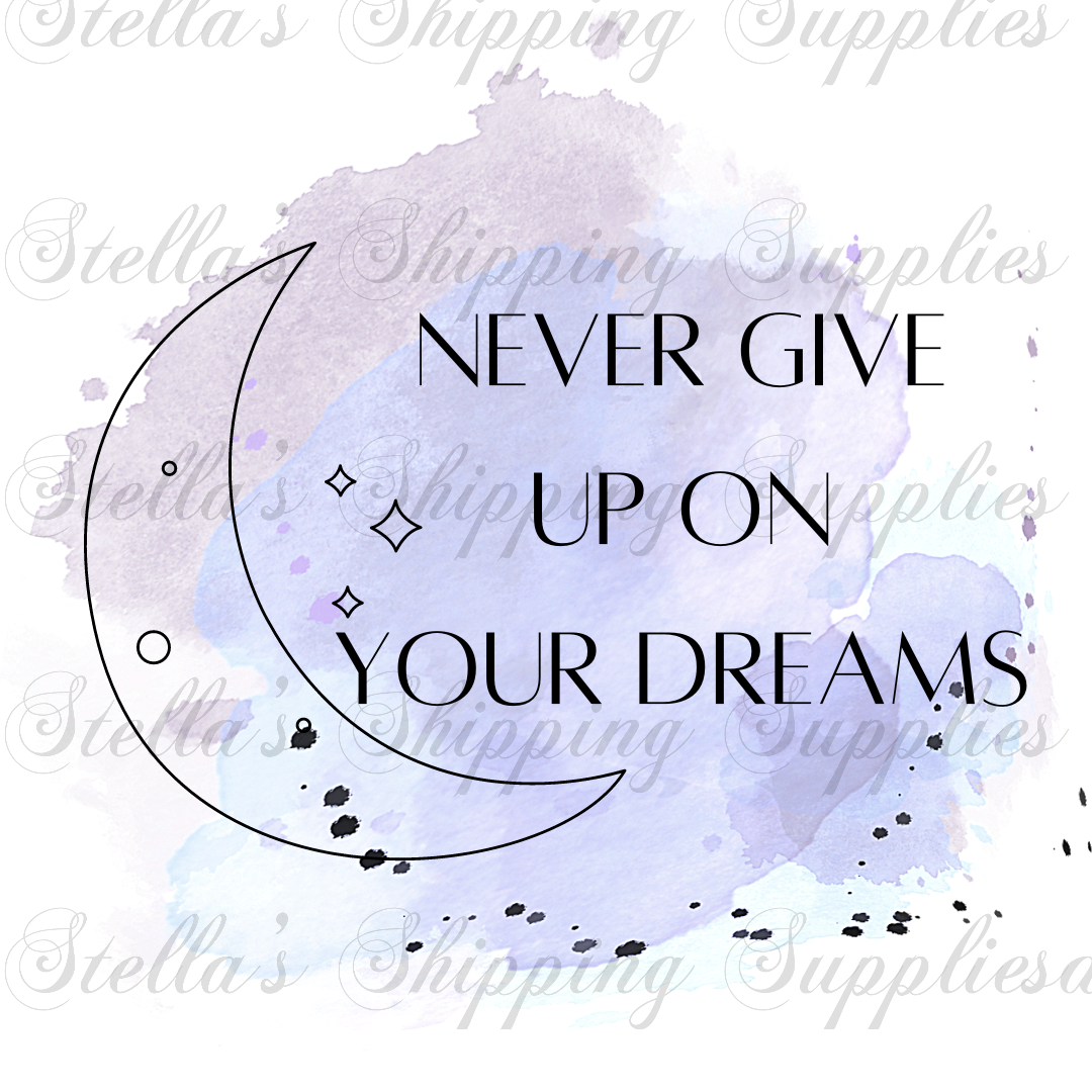 Never Give Up Digital/Sticker