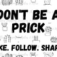 Prick Thermal Stickers