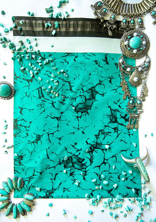 10x13 Cracked Turqoise