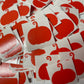 1” Pumpkin Decal Set