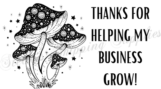 Mushroom Thermal Stickers