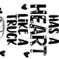 Like A Truck Thermal Stickers