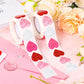 Glitter Heart Stickers