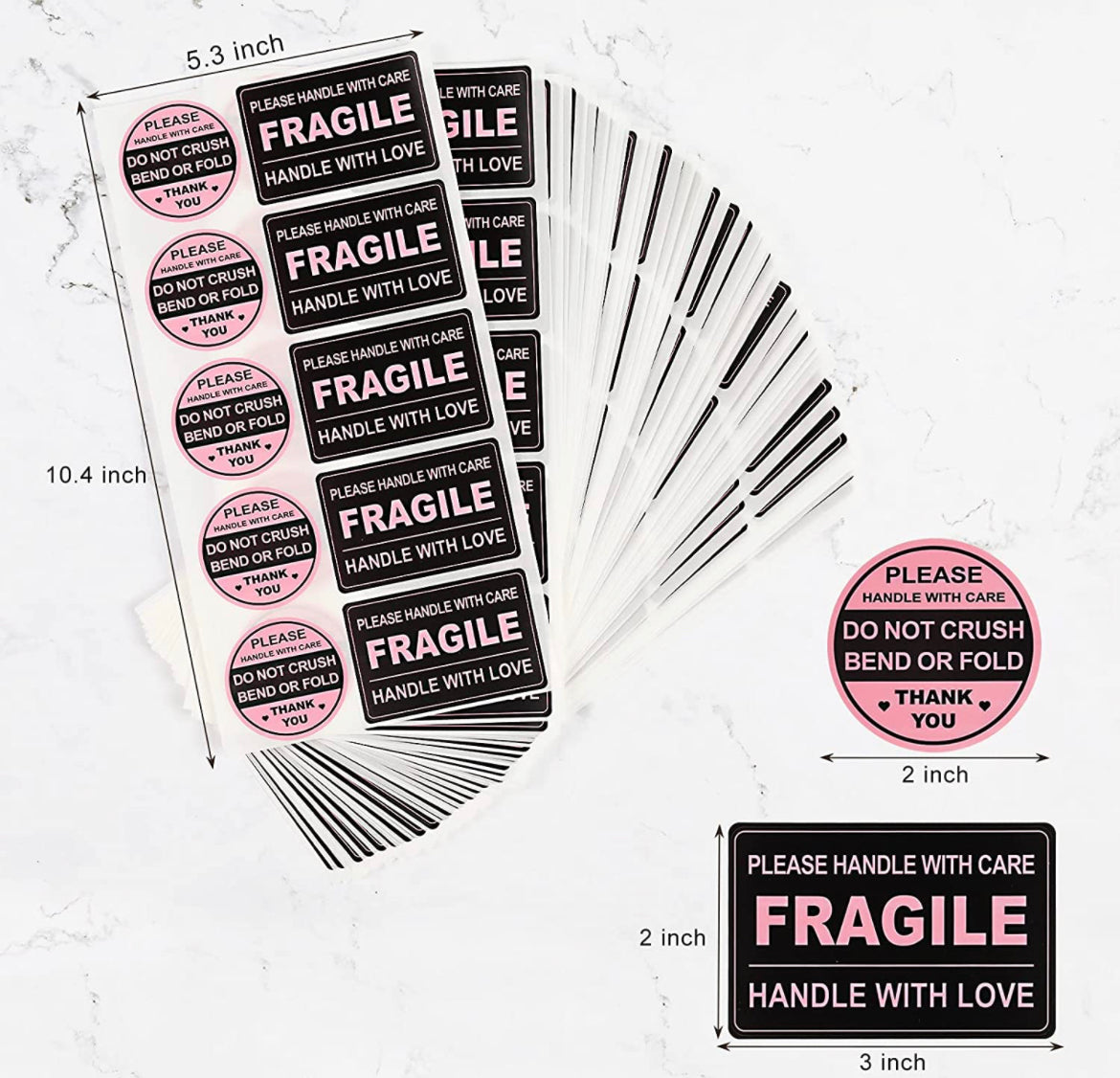 Fragiles Stickerws New Fragile Stickers – Stella's Shipping Supplies & More!