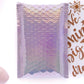 4.25” Holographic Lavender Bubble Mailer