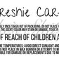 Heart Freshie Care Thermal Stickers