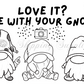 Gnomies Thermal Stickers