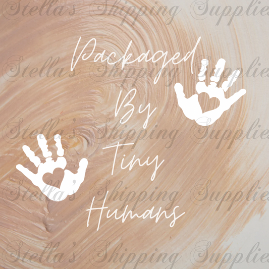 Packaged By Tiny Humans Digital/Sticker