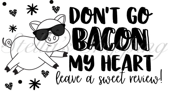 Bacon Thermal Stickers