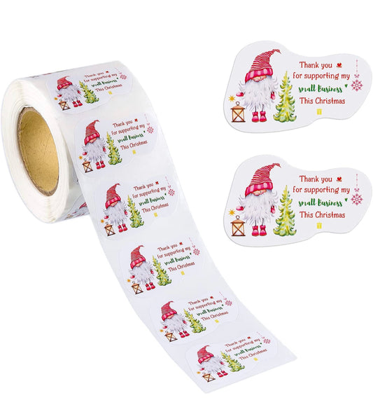 Christmas Gnome Stickers