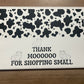 4x6 Thank Moo Thermal Sticker